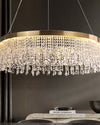 WOMO Fringe Round Crystal Chandelier-WM2362 thumbnail