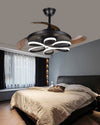 WOMO Unique Retractable Ceiling Fan Lamp-WM5081 thumbnail