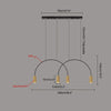 WOMO Arc Rainbow Pendant Chandelier-WM2063 thumbnail