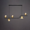 WOMO Linear Glass Globe Chandelier-WM2257 thumbnail