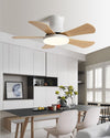 WOMO Scandi Low Profile Ceiling Fan Lamp-WM5086 thumbnail