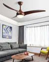 WOMO 3 Wave Blade Ceiling Fan Lamp-WM5016 thumbnail