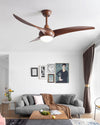 WOMO 3 Wave Blade Ceiling Fan Lamp-WM5016 thumbnail