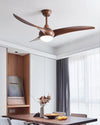 WOMO 3 Wave Blade Ceiling Fan Lamp-WM5016 thumbnail