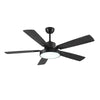 WOMO Minimal Black Ceiling Fan Lamp-WM5028 thumbnail
