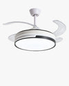 WOMO Modern Retractable Ceiling Fan Lamp-WM5029 thumbnail