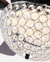 WOMO Vintage Crystal Ceiling Fan Chandelier-WM5033 thumbnail