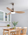WOMO Mid Century Modern Ceiling Fan Lamp-WM5034 thumbnail