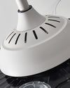 WOMO Retractable White Acrylic Ceiling Fan Lamp-WM5038 thumbnail