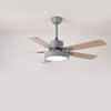 WOMO 5 Blade Modern Wood Ceiling Fan Lamp-WM5039 thumbnail