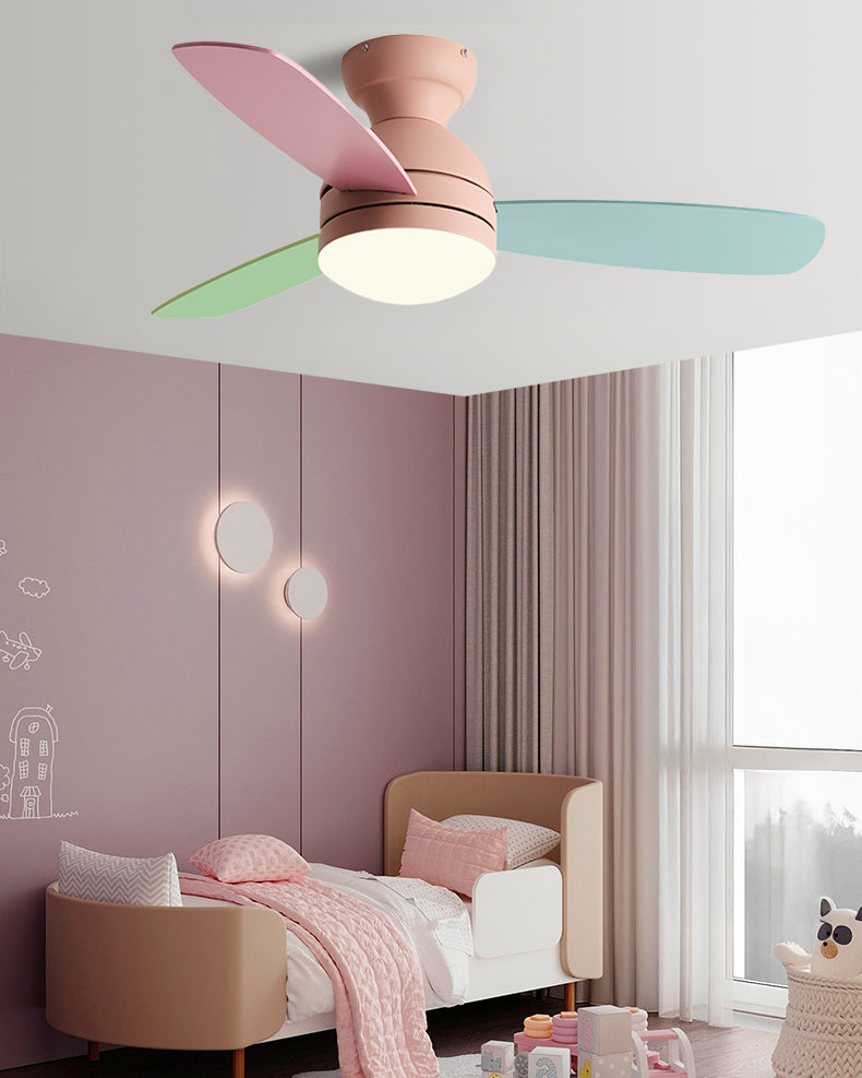WOMO Scandinavian Ceiling Fan Lamp-WM5047