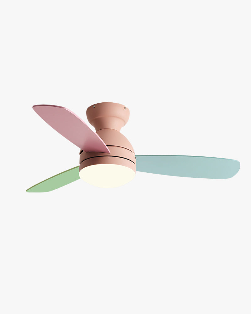 WOMO Scandinavian Ceiling Fan Lamp-WM5047