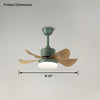 WOMO Small Ceiling Fan Lamp-WM5060 thumbnail