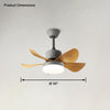WOMO Small Ceiling Fan Lamp-WM5060 thumbnail