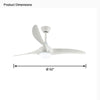 WOMO Large Propeller Ceiling Fan Lamp-WM5063 thumbnail