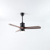 WOMO 3 Blade Black Ceiling Fan Lamp-WM5075 thumbnail