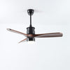 WOMO 3 Blade Black Ceiling Fan Lamp-WM5075 thumbnail