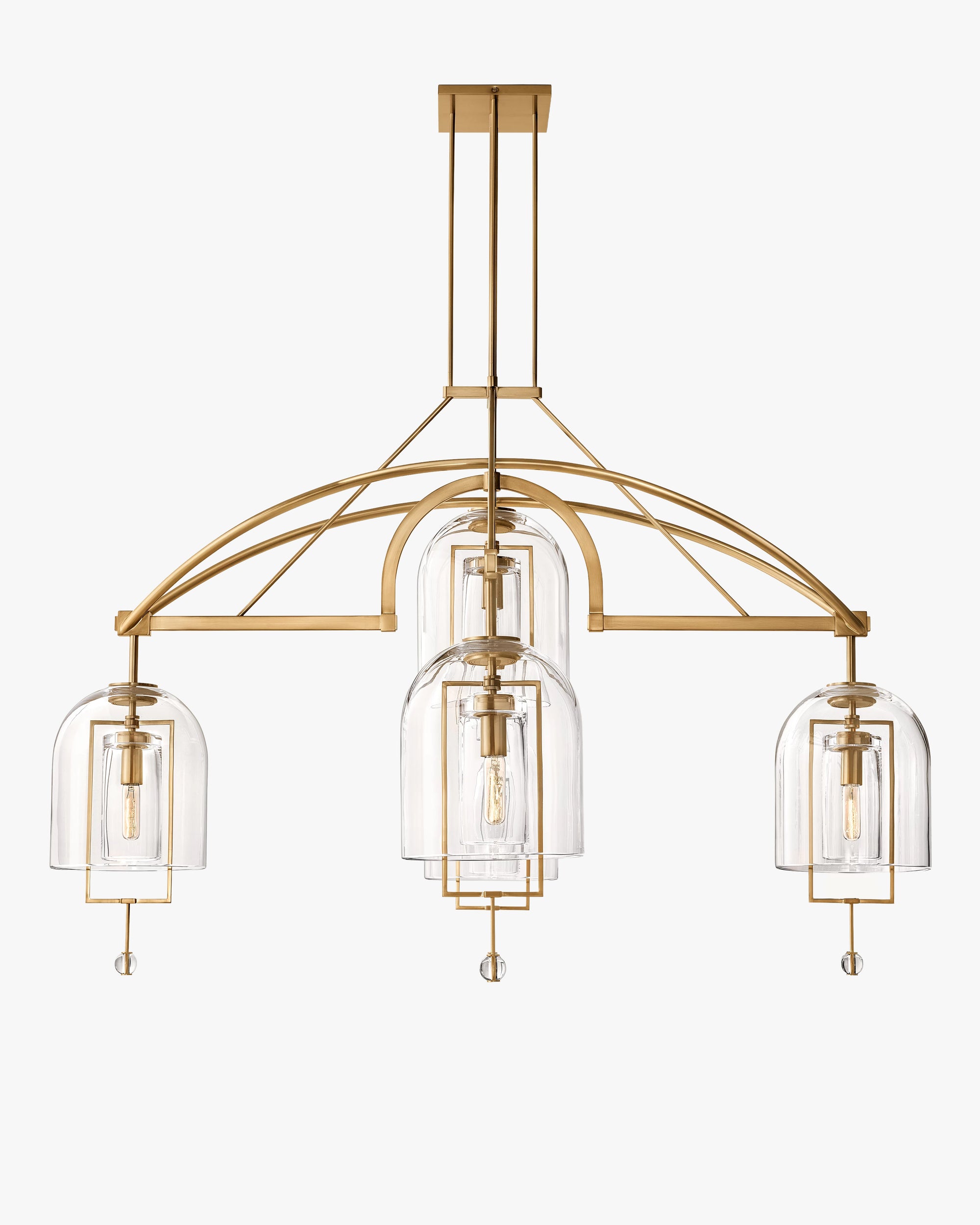 WOMO Bell Glass Chandelier - Fulcrum