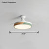 WOMO Scandi Low Profile Ceiling Fan Lamp-WM5077 thumbnail