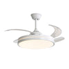 WOMO Retractable White Ceiling Fan Lamp-WM5079 thumbnail