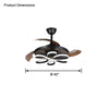 WOMO Unique Retractable Ceiling Fan Lamp-WM5081 thumbnail