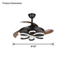 WOMO Unique Retractable Ceiling Fan Lamp-WM5081 thumbnail