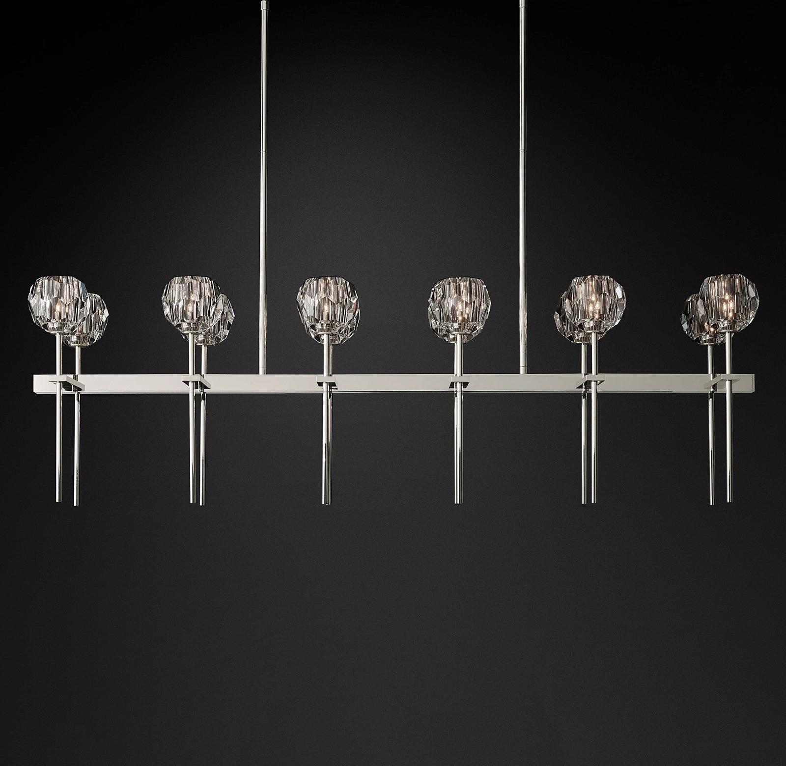 WOMO Crystal Linear Chandelier – Boule