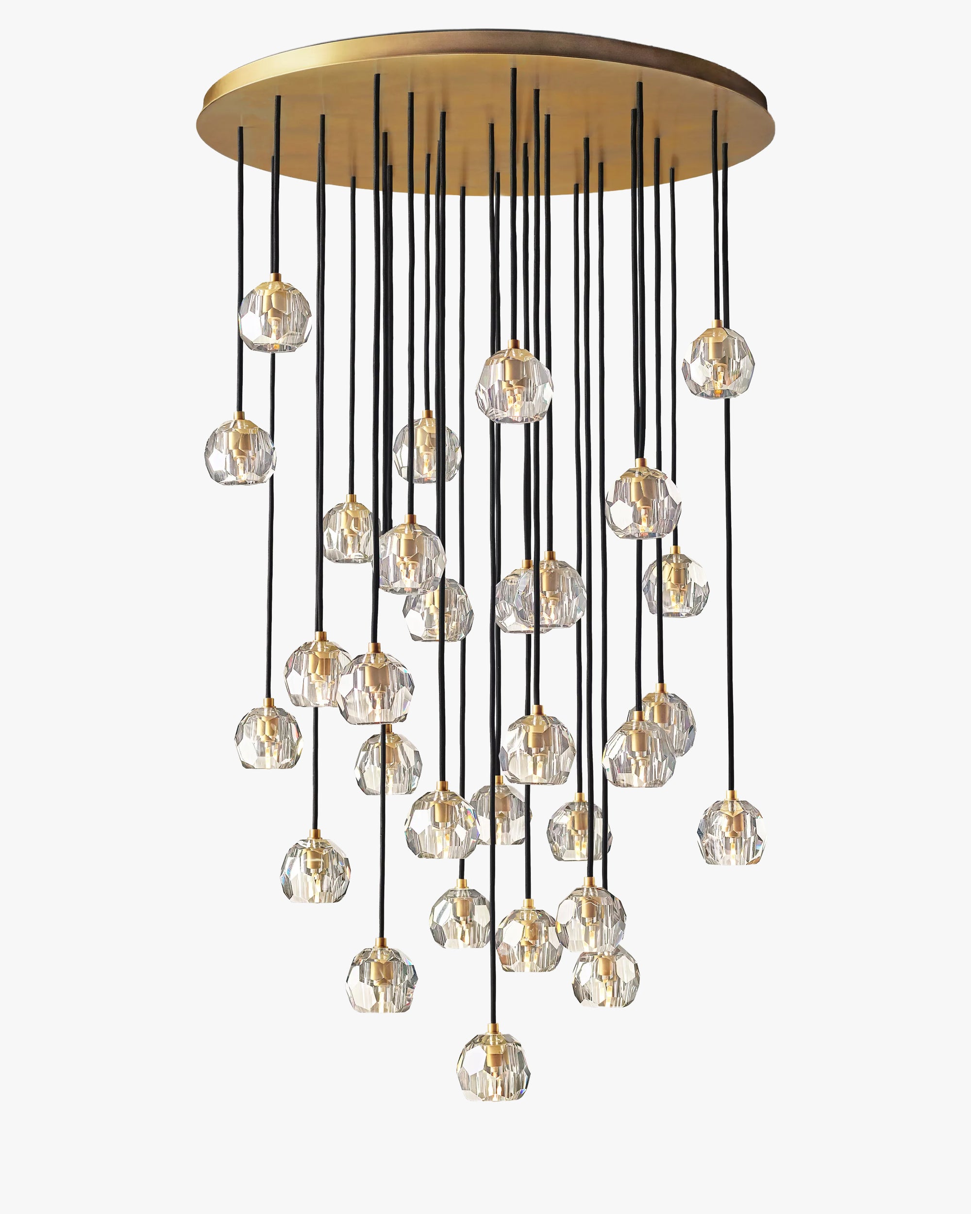 WOMO Crystal Globe Cluster Chandelier – Boule