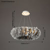 WOMO Feather Round Pendant Light-WM2060 thumbnail
