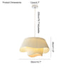 WOMO Pleated Fabric Drum Pendant Light-WM2130 thumbnail