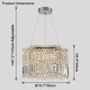 WOMO Flower Chrome Crystal Chandelier-WM2405 thumbnail