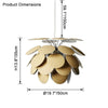 WOMO Pinecone Pendant Light-WM2388 thumbnail