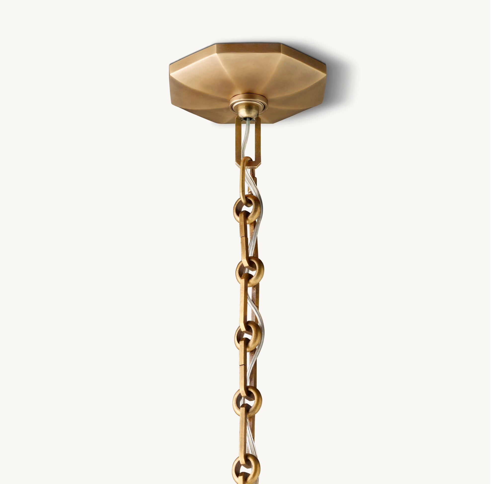 WOMO Crystal Prism Round Chandelier - Bonnington