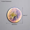 WOMO Moon/Earth Round Wall Sconce-WM6102 thumbnail
