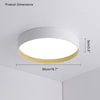 WOMO Oak Grain Round Ceiling Light-WM1017 thumbnail