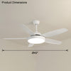WOMO 5 Blade Ceiling Fan Lamp-WM5101 thumbnail