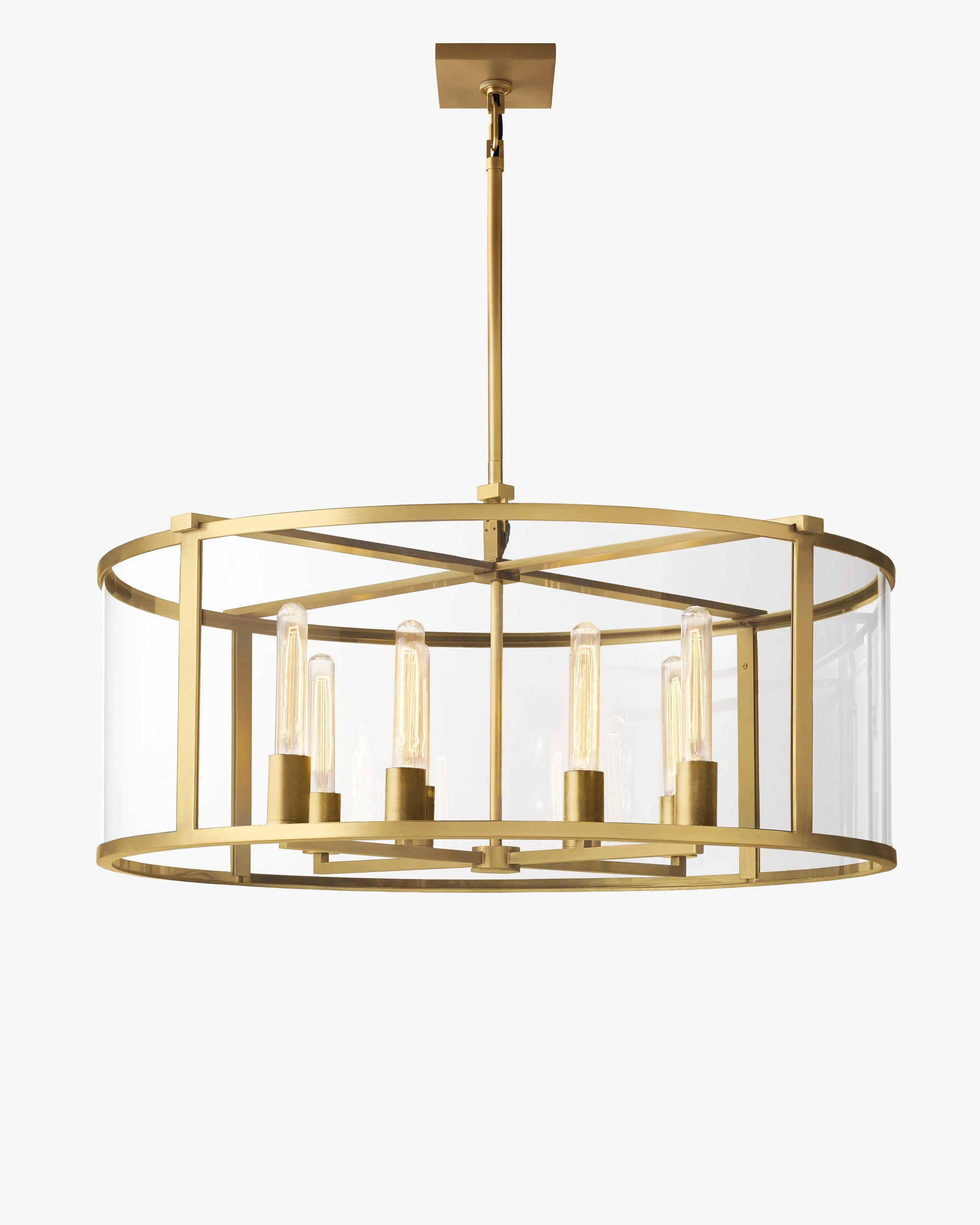 WOMO Glass Drum Chandelier - Beckman