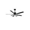 WOMO Unique Black Ceiling Fan Lamp-WM5104 thumbnail