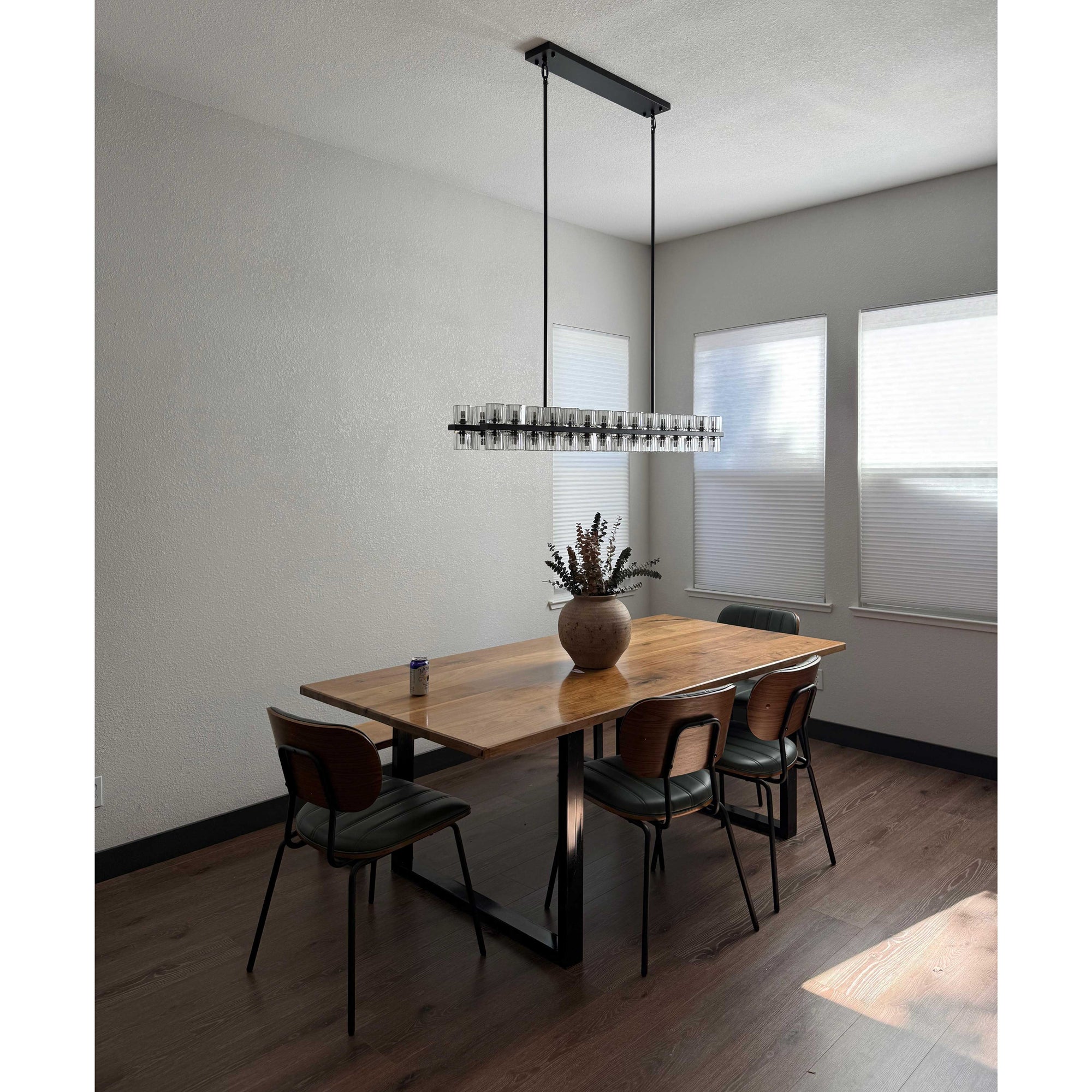 WOMO Hexagonal Crystal Linear Chandelier – Arcachon