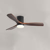WOMO 3 Wood Blade Hugger Ceiling Fan Lamp-WM5116 thumbnail