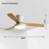 WOMO Low Profile Ceiling Fan Lamp-WM5124 thumbnail