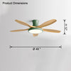 WOMO Scandi Large Flush Mount Ceiling Fan Lamp-WM5130 thumbnail
