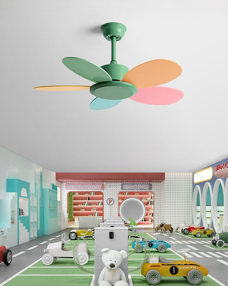 WOMO 36 Inch Children Wood Ceiling Fan - WM5152