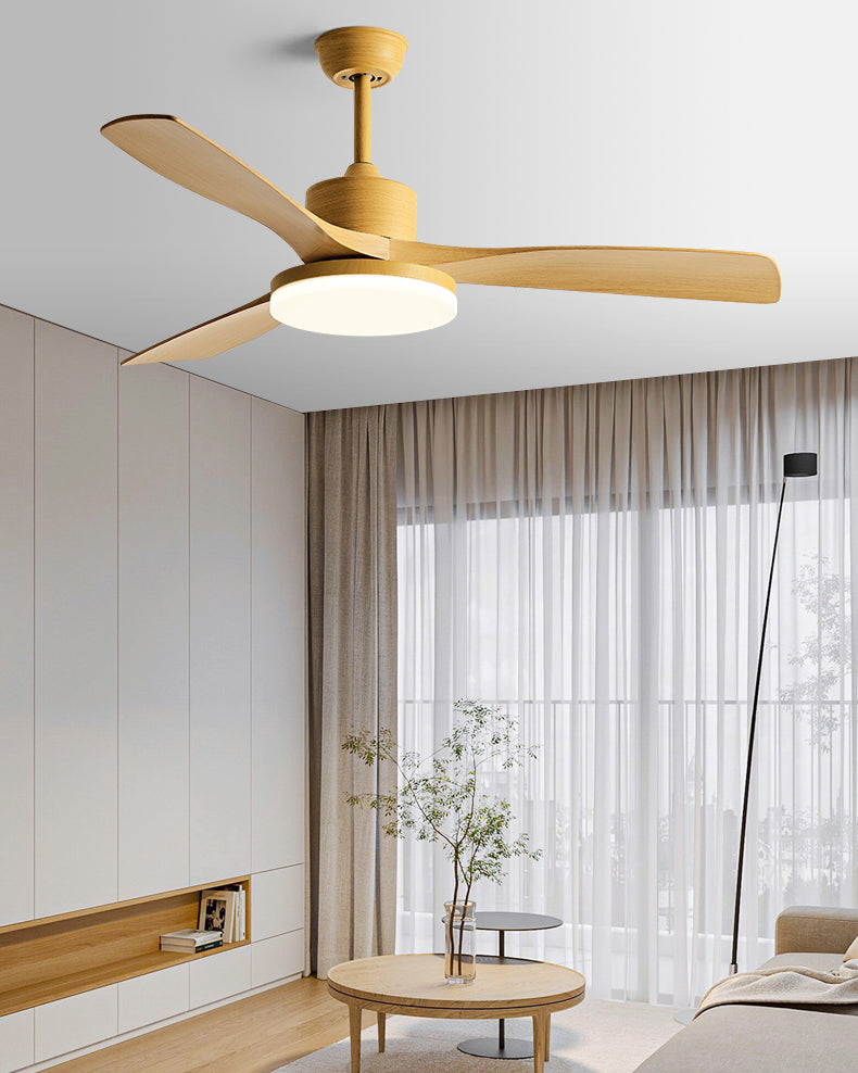 WOMO 42" Wood-look Ceiling Fan Lamp - WM5154