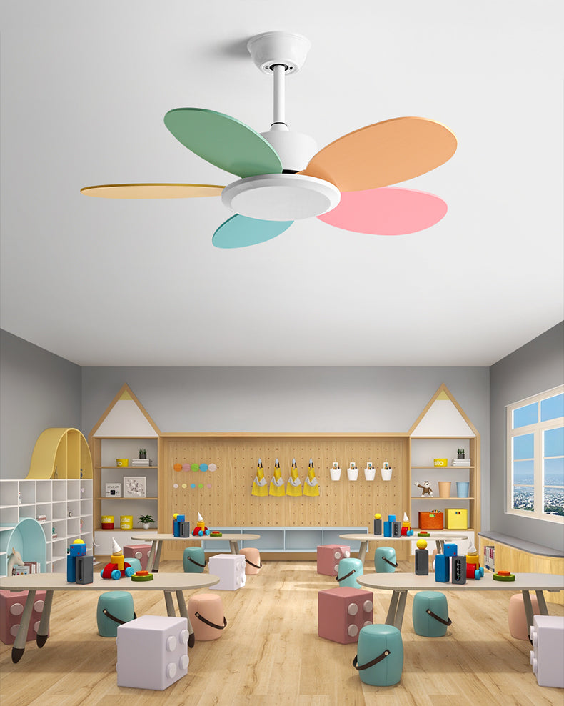 WOMO 36 Inch Children Wood Ceiling Fan - WM5152