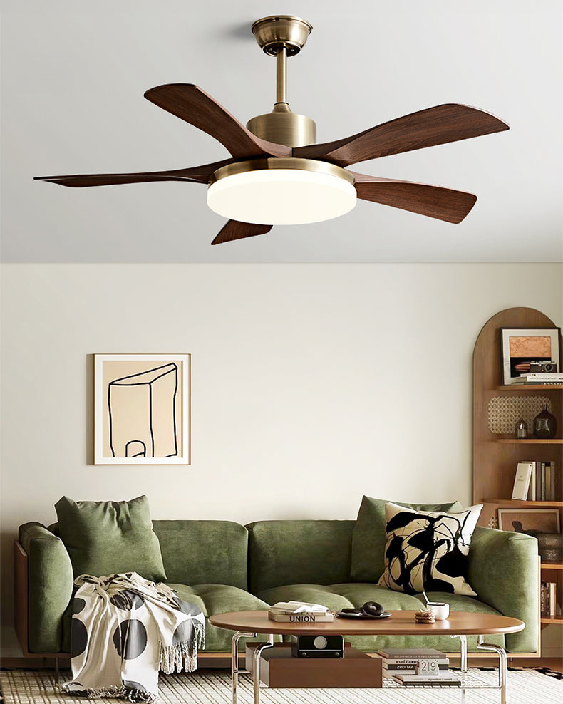 WOMO 5 Blade Ceiling Fan with Bright Light - WM5163
