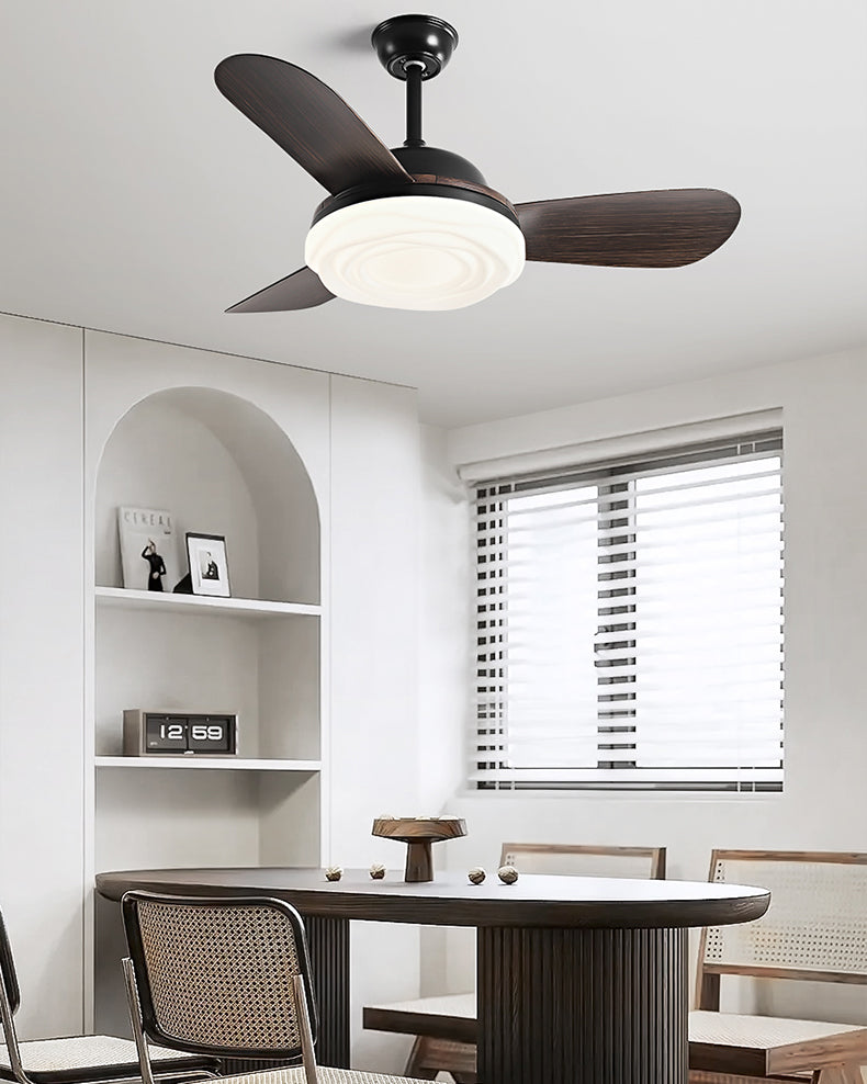 WOMO Modern Ceiling Fan with Bright Light - WM5169
