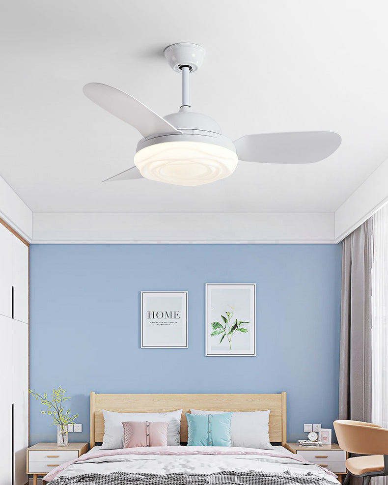 WOMO Modern Ceiling Fan with Bright Light - WM5169