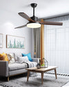 WOMO 3 Wood Blade Ceiling Fan Lamp - WM5174 thumbnail