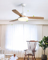 WOMO 3 Wood Blade Ceiling Fan Lamp - WM5174 thumbnail